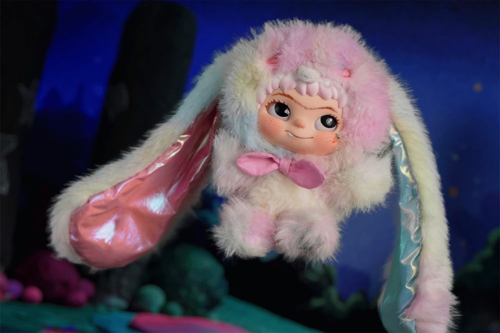 LETSVAN WAKUKU-FOX & BUNNY TRICK OR TREAT SERIES TRADING PLUSH